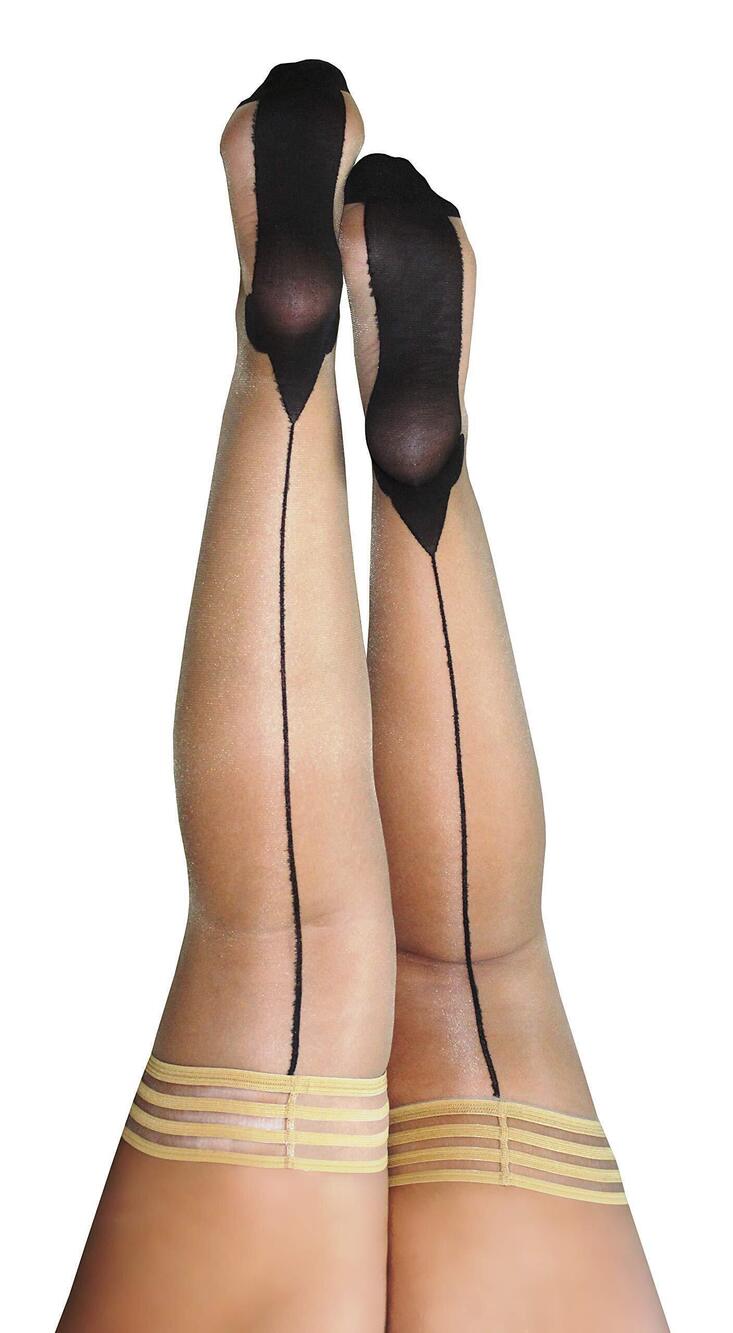 8672 Bridal Hosiery Thigh High Stockings with No-Slip Stay Up Grip | Bridal
